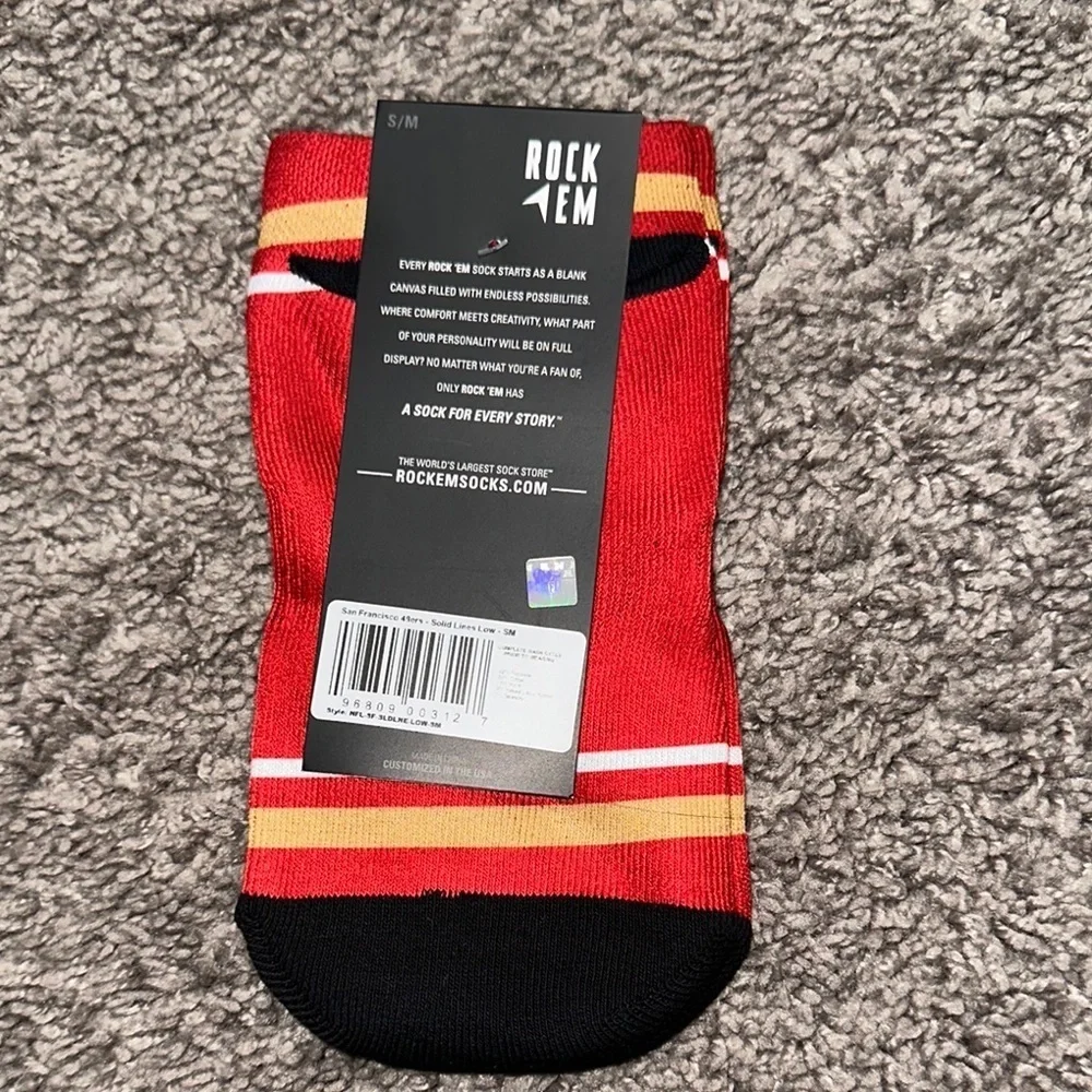 San Francisco 49ers Casual Socks with Athletic Vibe